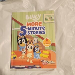 More Bluey Hardcover 5-Minute Stories Book